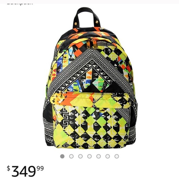 versace lion backpack